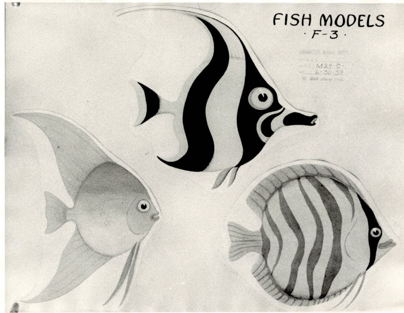 Fantasia Original Stat Model Sheet: Fish Models