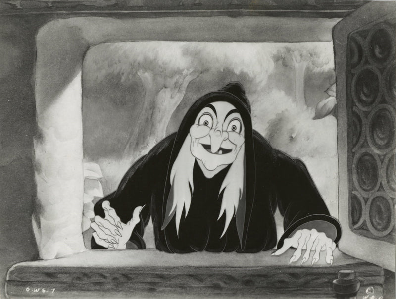 Snow White and the Seven Dwarfs Original Wire Photo: Old Hag