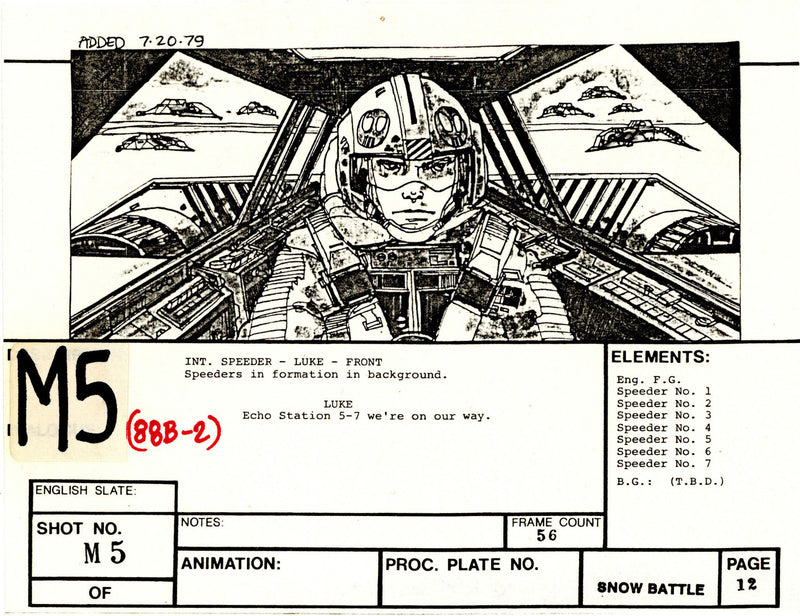 Star Wars: Episode V - The Empire Strikes Back: Mini VFX Storyboard