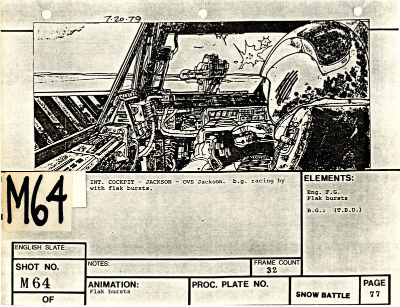 Star Wars: Episode V - The Empire Strikes Back: Mini VFX Storyboard