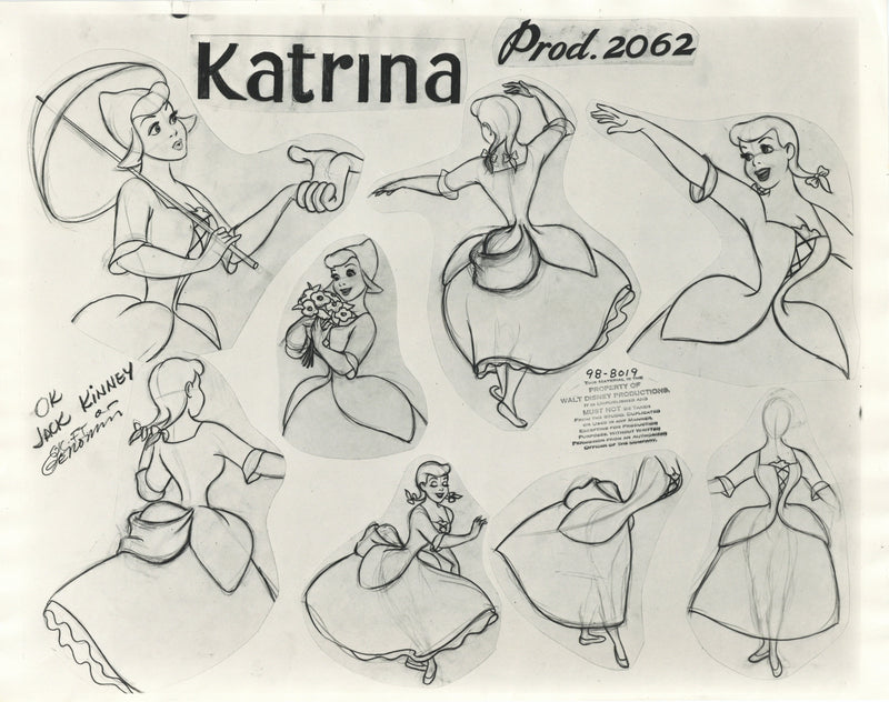 The Legend of Sleepy Hollow Stat Model Sheet: Katrina