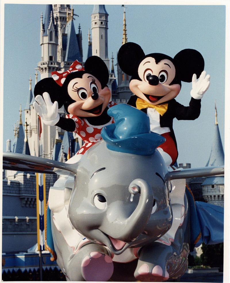 Disney Publicity Photo (1991): Mickey and Minnie