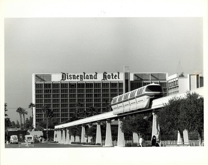 Disney Publicity Photo (1989): Disneyland Monorail