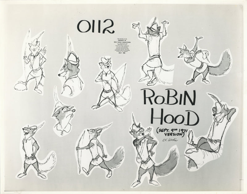 Robin Hood Original Stat Model Sheet: Robin Hood