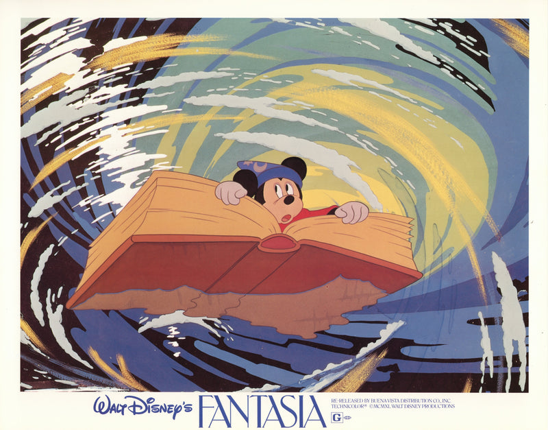 Original Fantasia Re-Release Lobby Cards with Envelope (Set of 8)