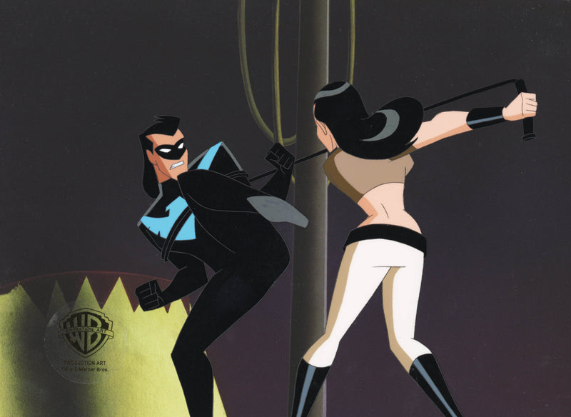 The New Batman Adventures Original Production Cel: Nightwing, Miranda