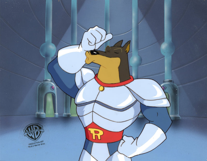 Road Rovers Original Production Cel on Original Background: Blitz