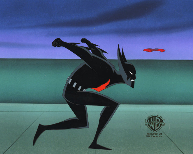 Batman Beyond Original Production Cel: Batman (Framed)