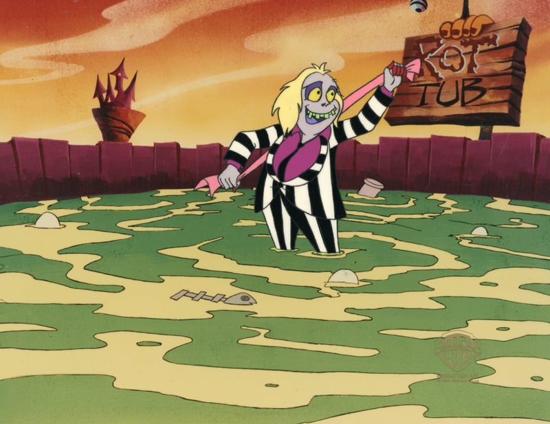 Beetlejuice The Animated Series Original Production Cel: Beetlejuice