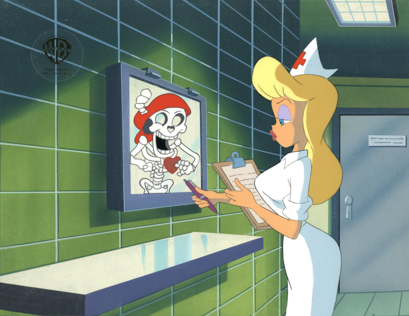 Animaniacs Original Production Cel on Original Background: Hello Nurse