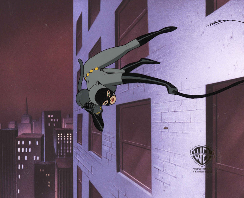 Batman The Animated Series Original Production Cel: Catwoman and Isis