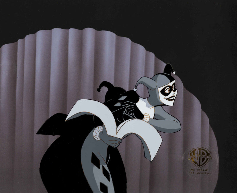 Batman The Animated Series Original Production Cel: Harley Quinn