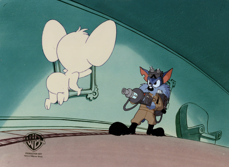 Tiny Toons Original Production Cel: Furrball, Li'l Sneezer