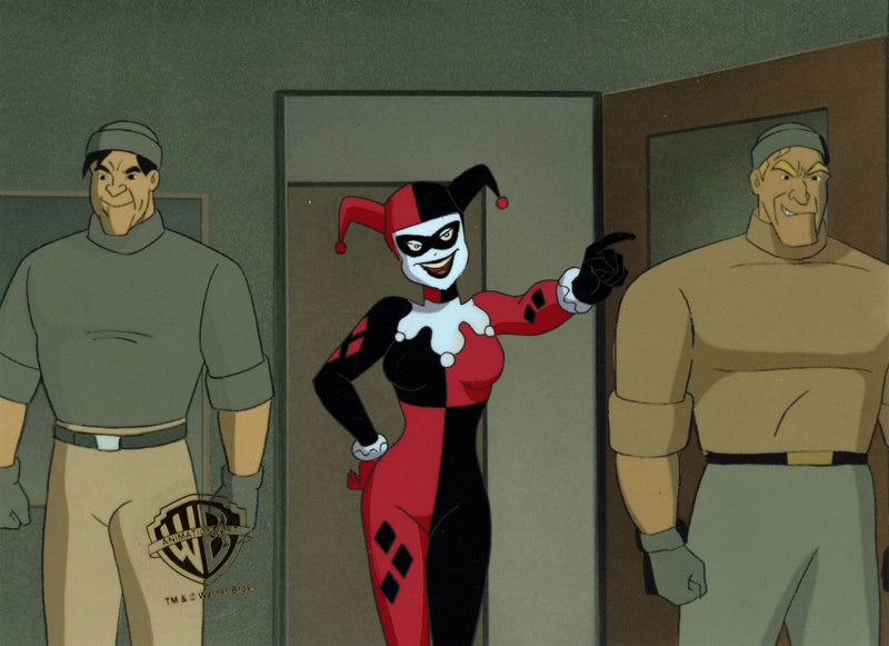 Batman The Animated Series Original Production Cel: Harley Quinn