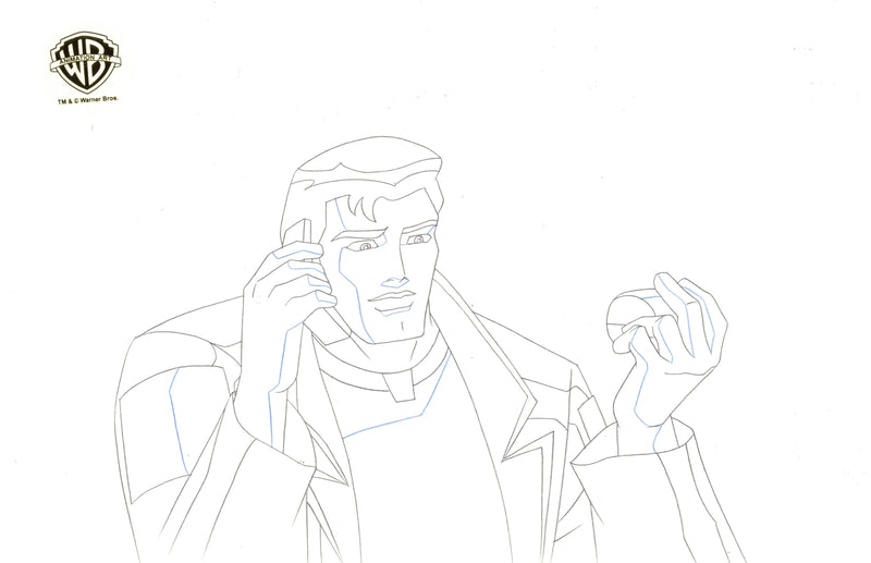 Justice League Unlimited Original Production Drawing: Terry McGinnis