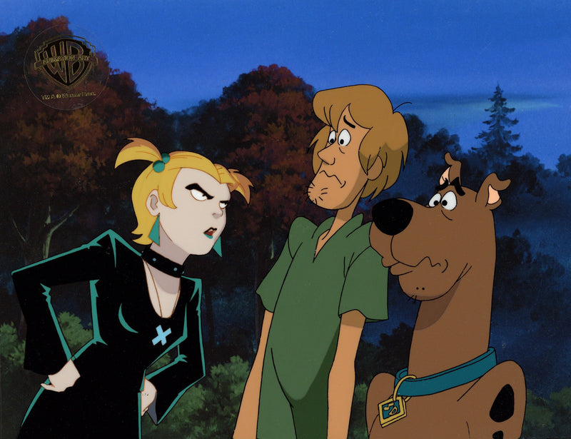 Scooby-Doo and the Witch's Ghost Original Production Cel: Dusk, Scooby, Shaggy