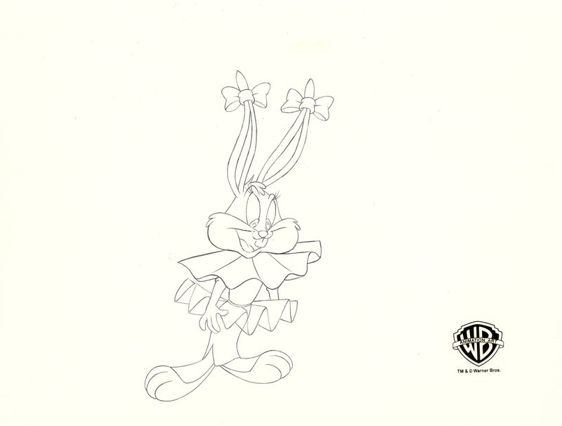 Tiny Toons Original Production Drawing: Babs Bunny