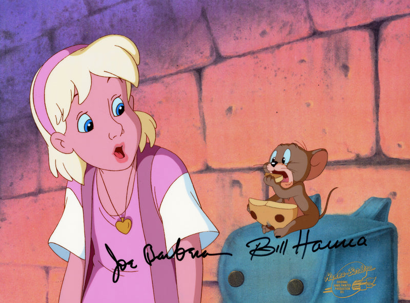 Tom And Jerry The Movie Original Production Cel: Jerry and Robyn
