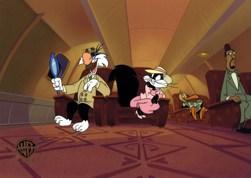 Carrotblanca Original Production Cel: Sylvester, Penelope