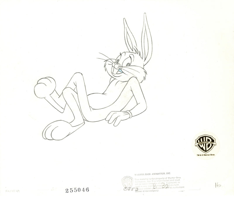 Looney Tunes Original Production Drawing: Bugs Bunny