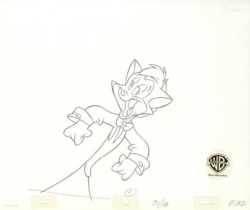 Cats Don't Dance Original Production Drawing: Danny