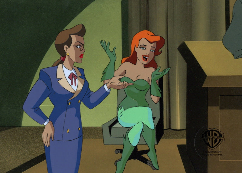 Batman The Animated Series Original Production Cel: Poison Ivy, Janet Van Dorn