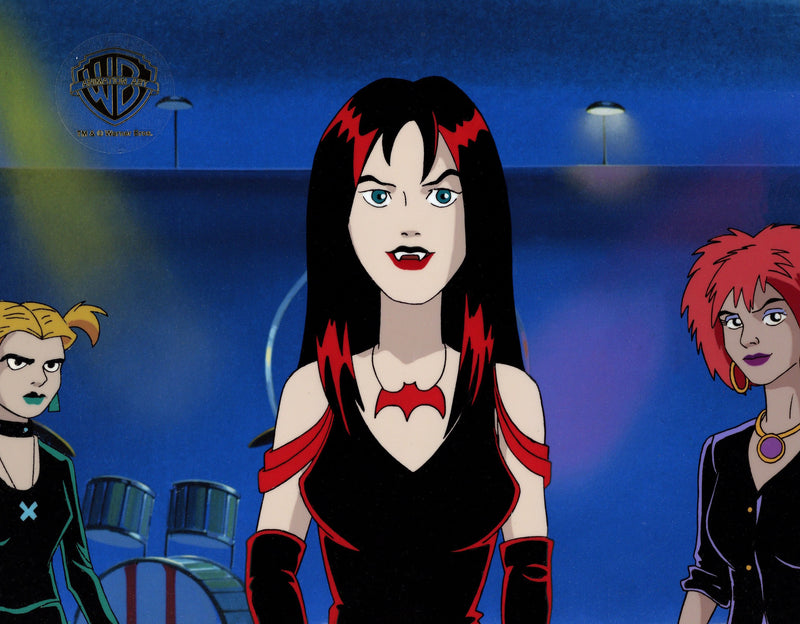 Scooby-Doo and the Witch's Ghost Original Production Cel with Matching Drawing: Hex Girls