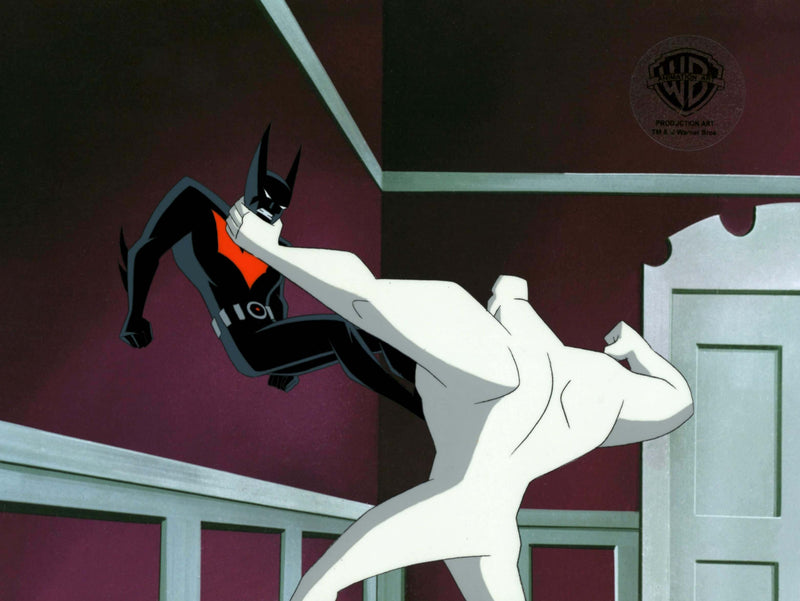 Batman Beyond Original Production Cel with Matching Drawing: Batman, Ace
