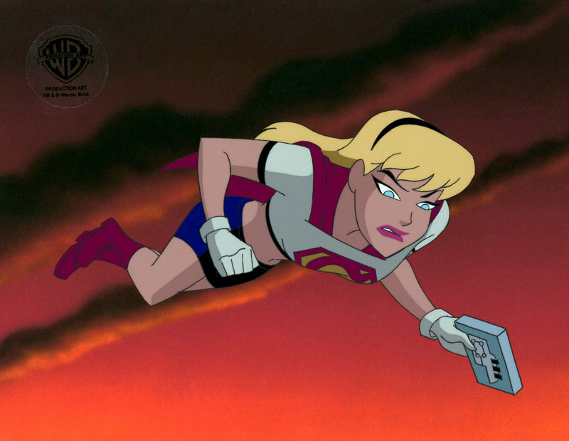 Superman The Animated Series Original Production Cel: Supergirl