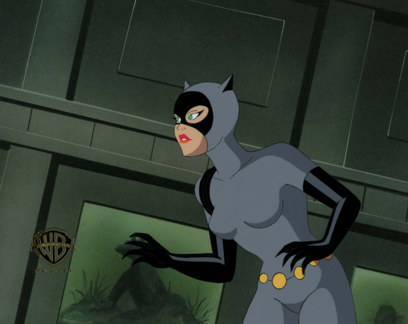 Batman The Animated Series Original Production Cel: Catwoman
