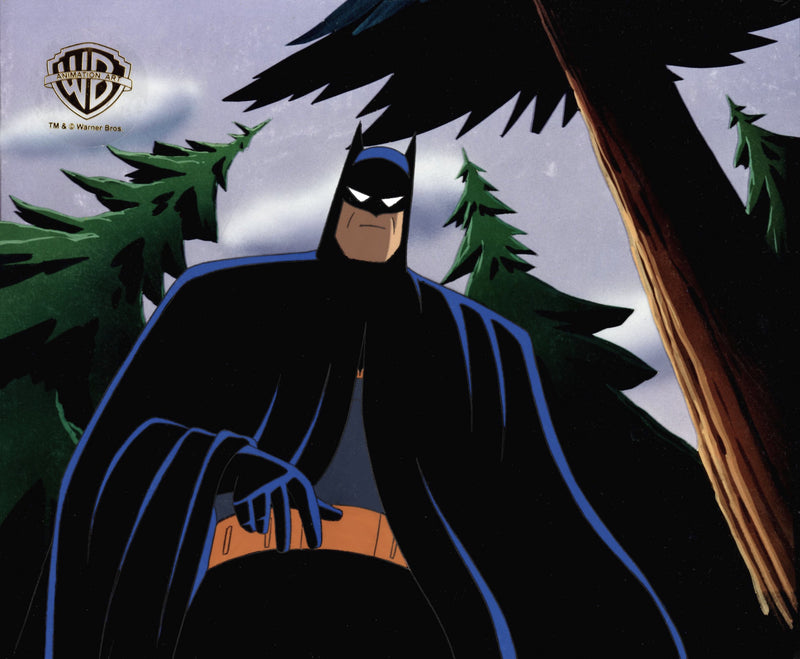 Batman The Animated Series Original Production Cel: Batman