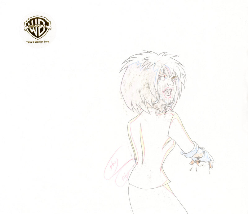 Scooby-Doo and the Witch's Ghost Original Production Cel Signed by Bob Singer: Shaggy, Luna