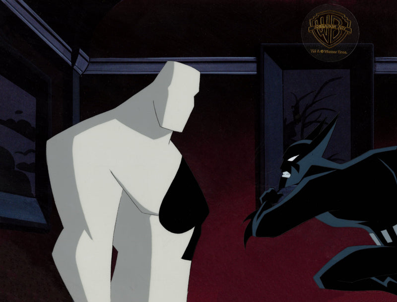 Batman Beyond Original Production Cel with Matching Drawings: Batman, Ace