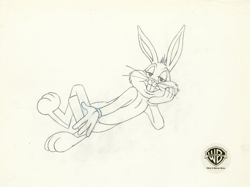 Looney Tunes Original Production Drawing: Bugs Bunny