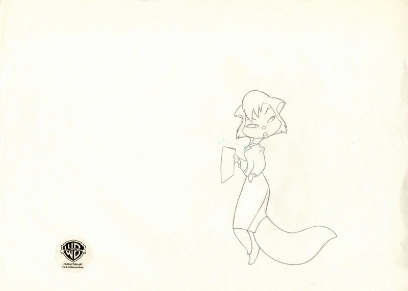 Cats Don't Dance Original Production Drawing (Oversize): Sawyer