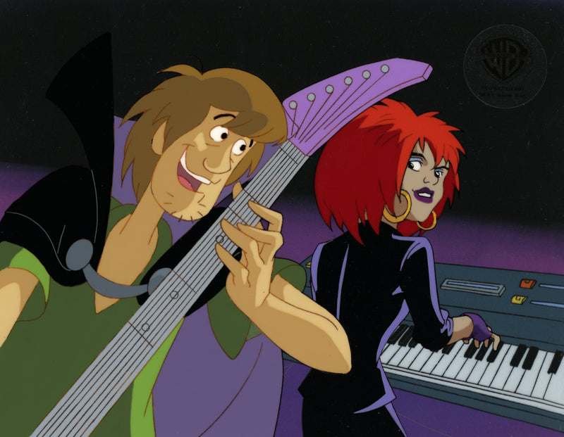 Scooby-Doo and the Witch's Ghost Original Production Cel with Matching Drawings: Shaggy, Luna