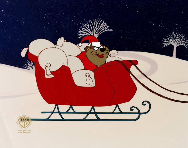 Looney Tunes Original Production Cel: Taz