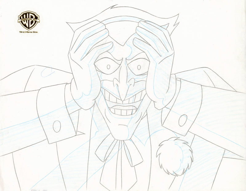 Batman: Mask of the Phantasm Original Production Drawing: Joker
