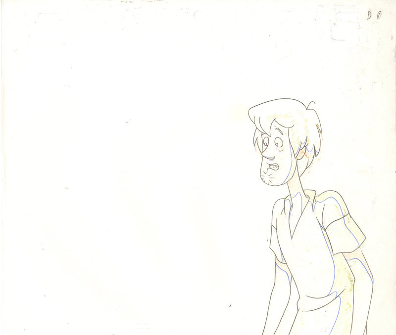 Scooby-Doo Original Production Cel and Matching Drawing Signed by Bob Singer: Scooby, Shaggy