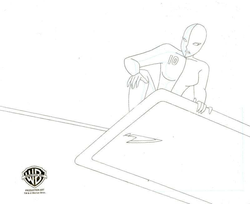 Batman Beyond Original Production Drawing: Ten