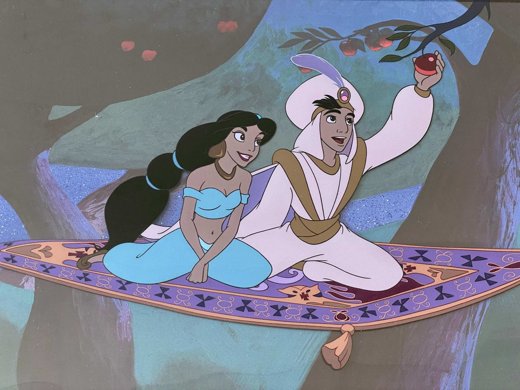 Aladdin, Magic Carpet Ride: Limited Edition Hand-Painted Cel - Choice Fine Art