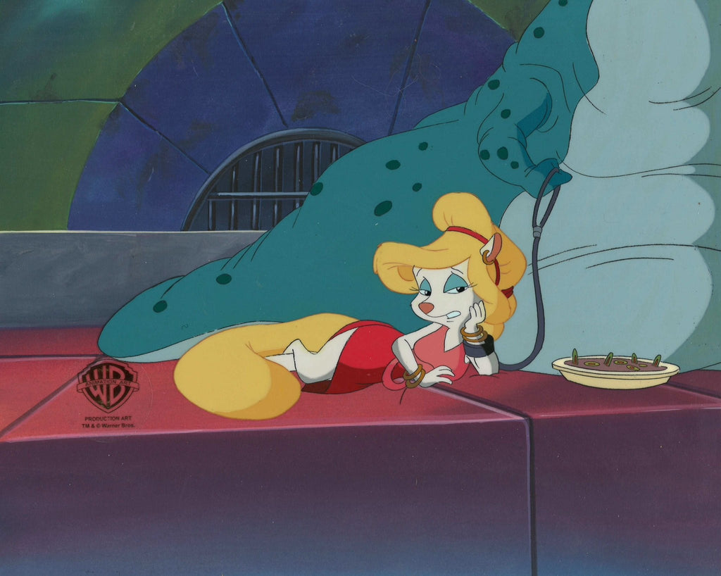 Animaniacs Original Production Cel on Original Background: Minerva - Choice Fine Art