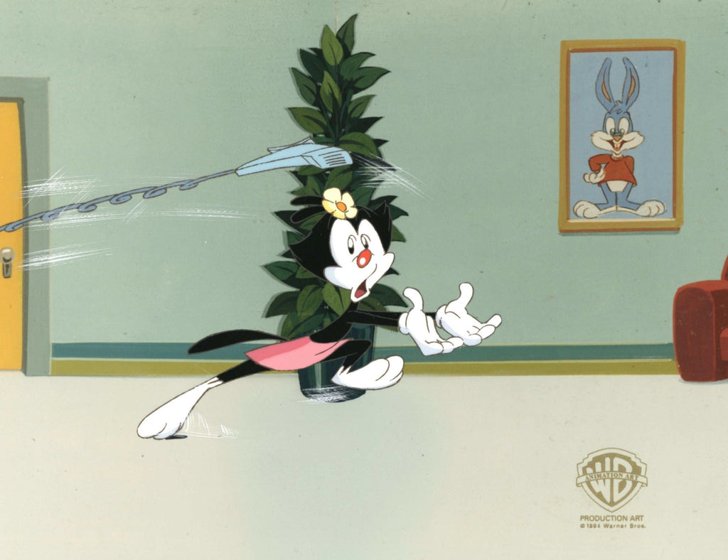 Animaniacs Original Production Cel with Matching Drawing: Dot - Choice Fine Art