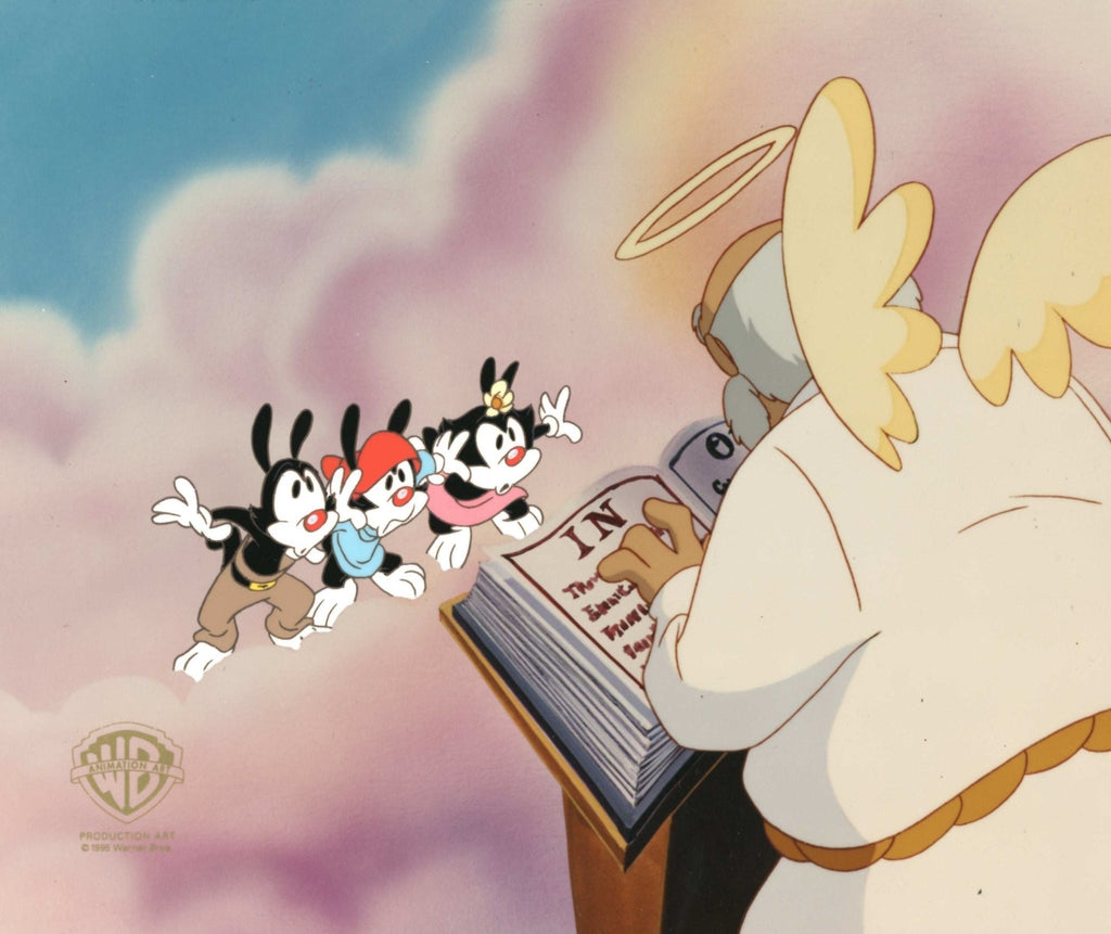Animaniacs Original Production Cel: Yakko, Wakko, and Dot - Choice Fine Art