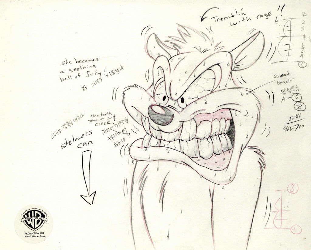 Animaniacs Original Production Drawing: Candie Chipmunk - Choice Fine Art