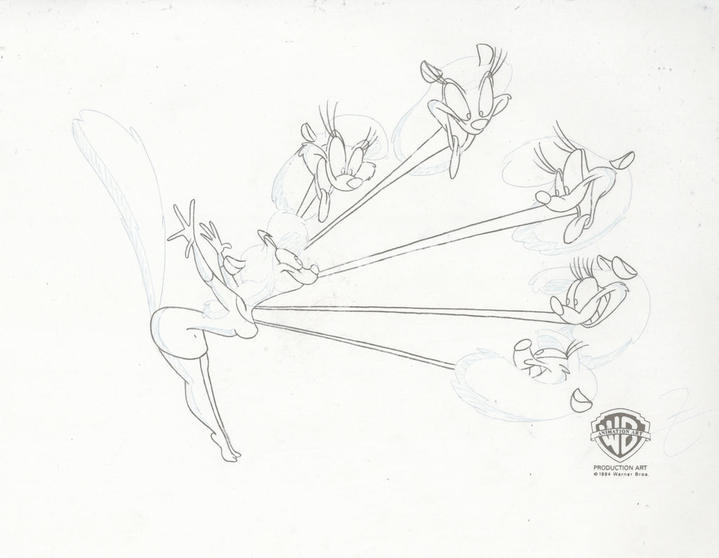 Animaniacs Original Production Drawing: Minerva - Choice Fine Art