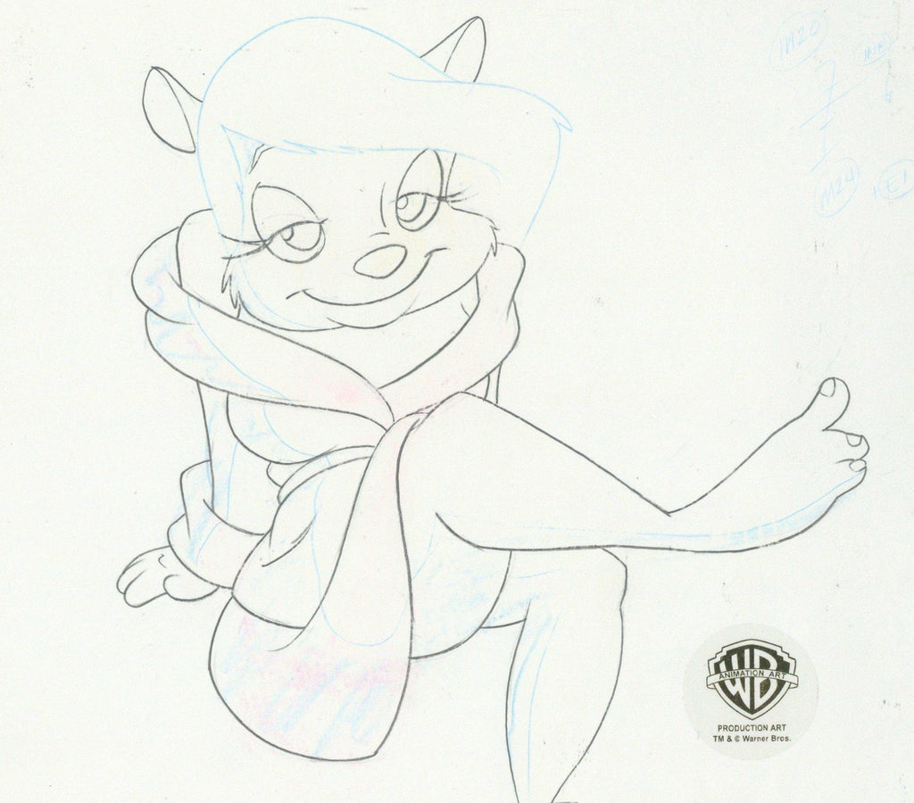 Animaniacs Original Production Drawing: Minerva - Choice Fine Art
