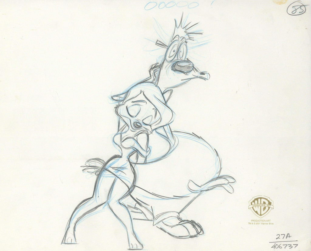 Animaniacs Original Production Drawing: Minerva - Choice Fine Art