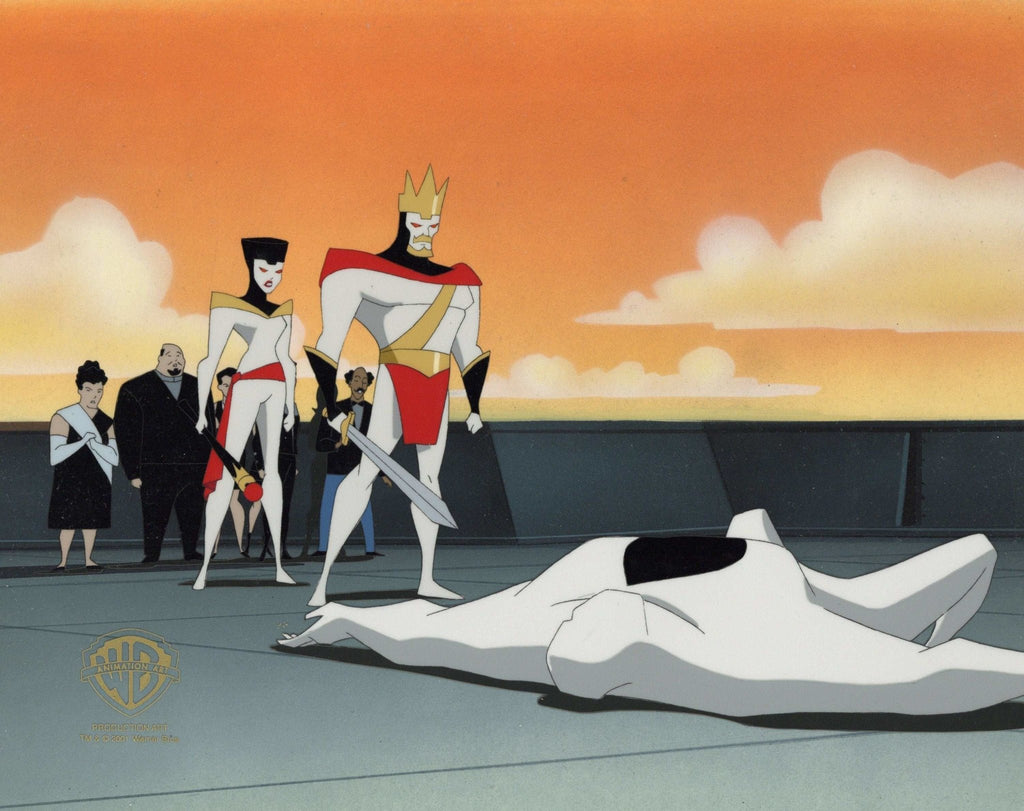 Batman Beyond Original Production Cel on Original Background: Royal Flush Gang - Choice Fine Art