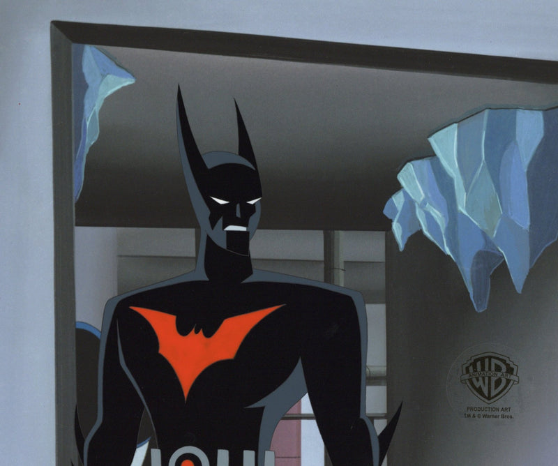Batman Beyond Original Production Cel with Matching Drawing: Batman - Choice Fine Art
